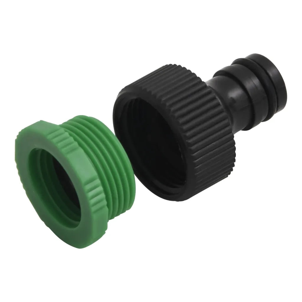 Set Tubo da Giardino con Raccordi Verde 0,75" 30 m in PVC CFW5073720