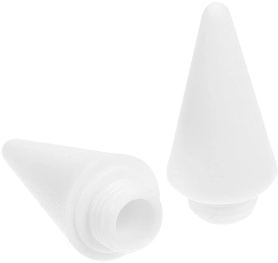 Punti di sostituzione per schermi capacitivi 2 pezzi - Materiale di alta qualità - Resistente ai graffi - Facili da sostituire - Disegno a spirale - Punti stilus
