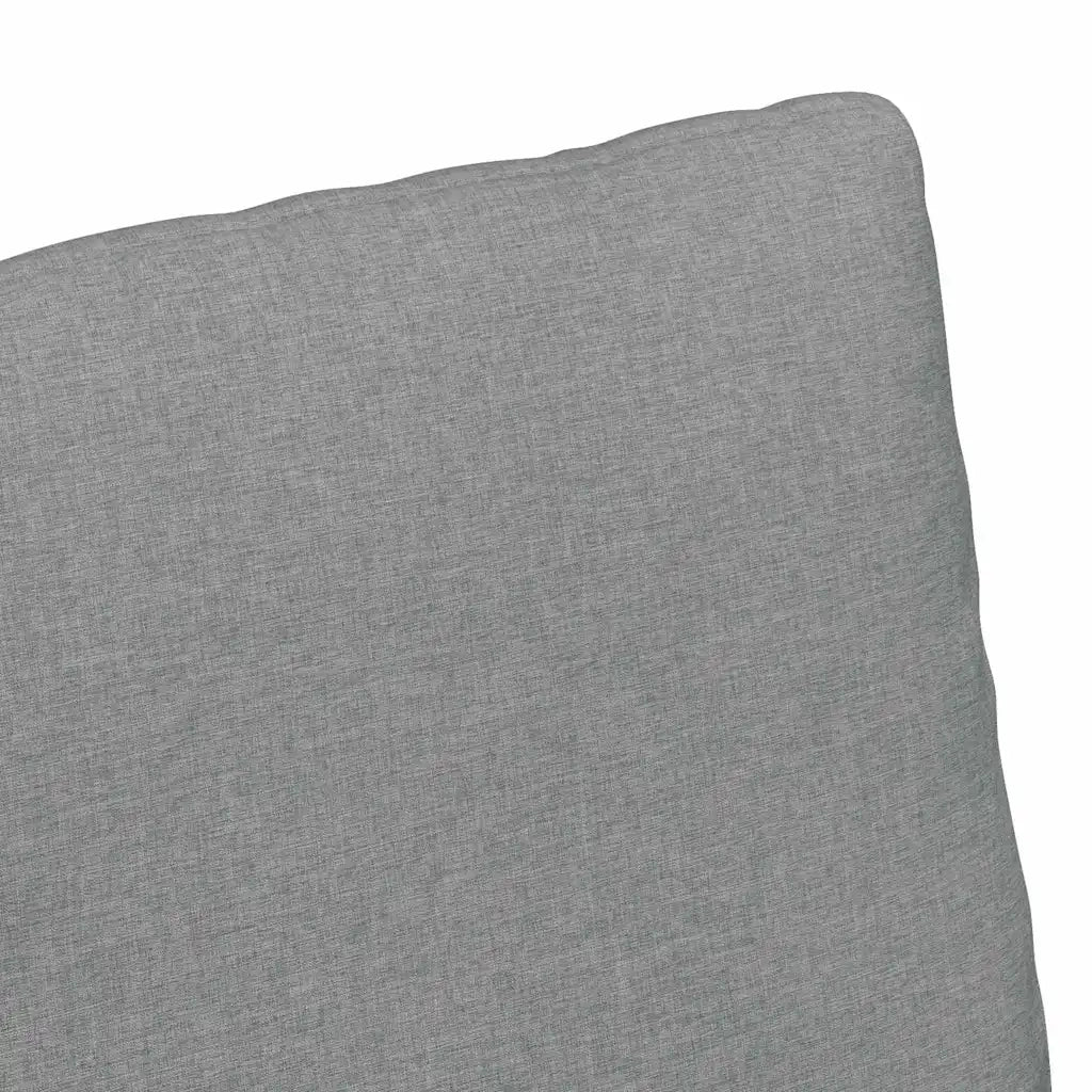 Sedie da pranzo 2 pcs Grigio chiaro 57 x 67 x 98 cm Tessuto 42017916