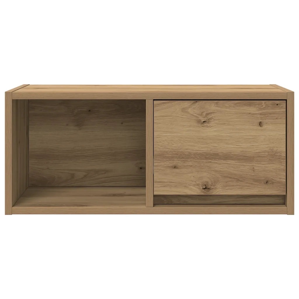 vidaXL Mobili Porta TV 2 pz Rovere Artigianale 60x31x25,5cm Truciolato