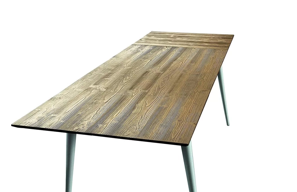 Tavolo allungabile in abete spazzolato naturale/laccato 160x85 (824) - Mobili 2G