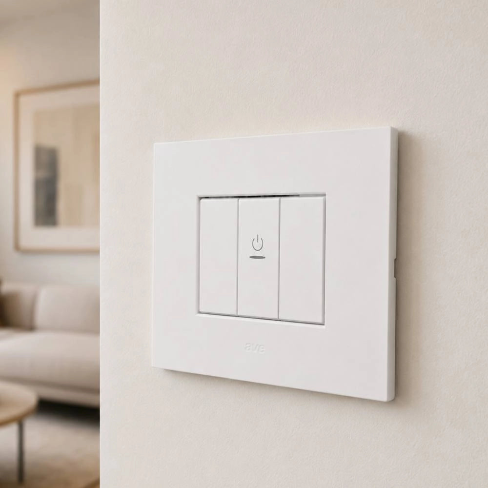 Interruttore bipolare assiale illuminabile 10ax 250v serie s44