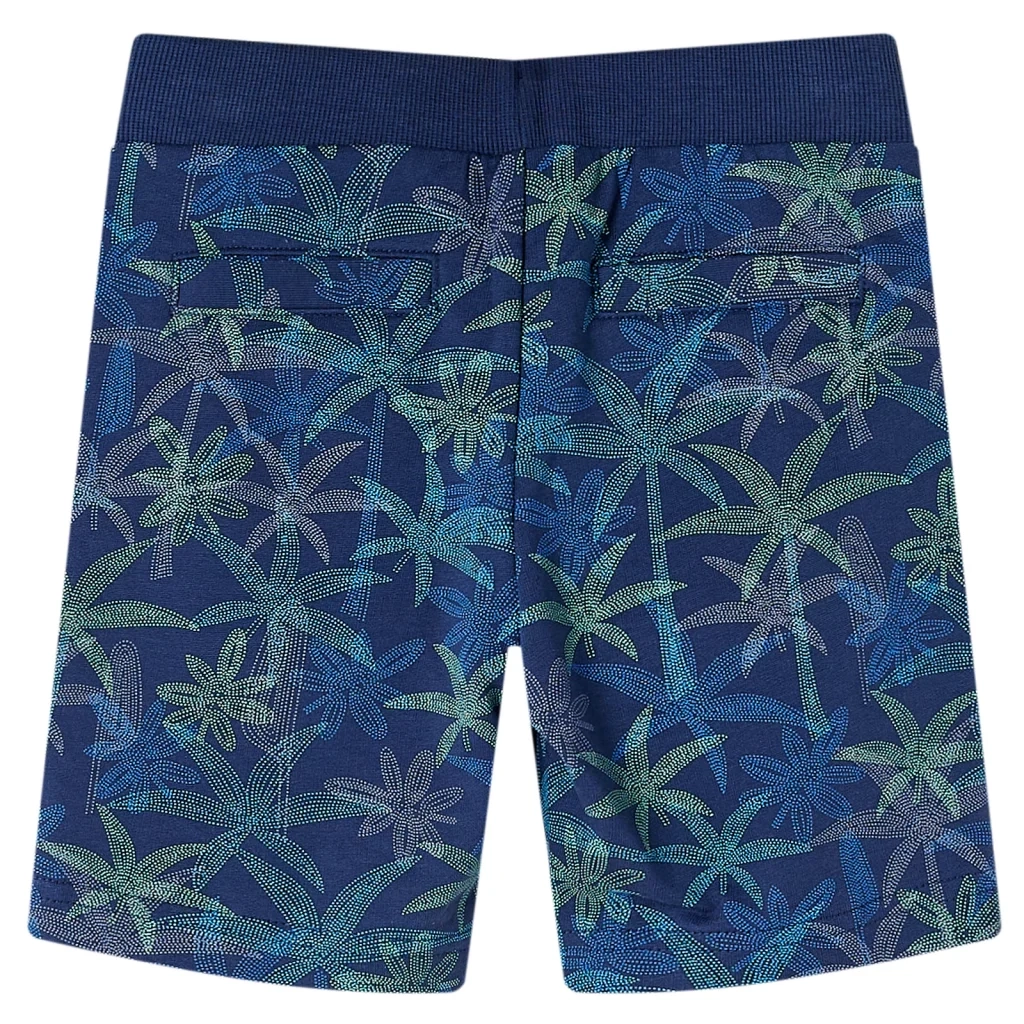 Pantaloncini per Bambini con Coulisse Blu Marino 128 CFW8219306