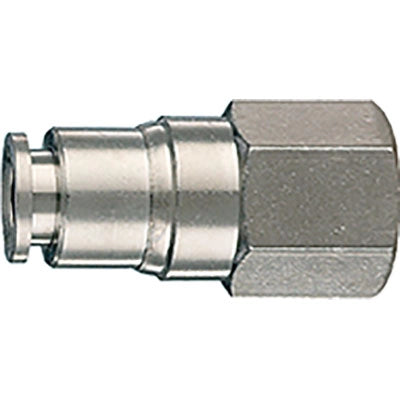 RACCORDO DRITTO AUTO FILETTO FEMMINA AC 50/A F ANI - MM  8X1/4F- 10 pezzi