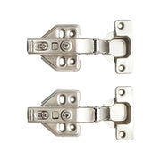 Set di 2 cerniere a scatto con ammortizzatore per mobili – 117,5 × 56 × 62 mm