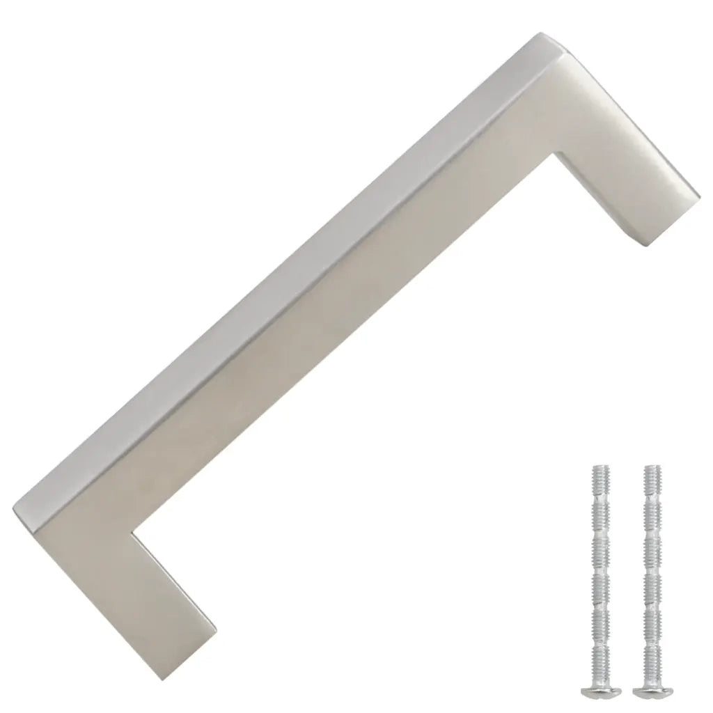 Maniglie per Mobili 10 pz Argento 96mm in Acciaio Inox CFW5657970