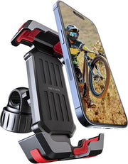 Oggetto di supporto per bicicletta - Oggetto di supporto universale da installare rapidamente con blocco a 1 secondo per smartphone iPhone Samsung da 4-5-7-2 pollici