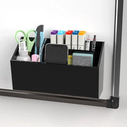 Penne magnetiche per lavagna, frigorifero e cassettino, supporto acrilico a 3 compartimenti, 21 cm x 12 cm x 6 cm, adesivo, ideale per pennarelli per lavagna, attrezzi scolastici, uso domestico, scuola e ufficio