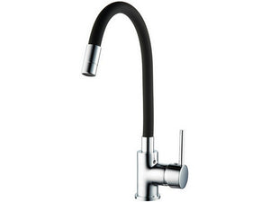 miscelatore lavello a canna alta flessibile col. nero cod:ferx.vit49823