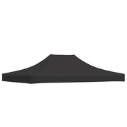 Tetto per Tendone per Feste 4,5x3 m Nero 270 g/m2 CFW4516000