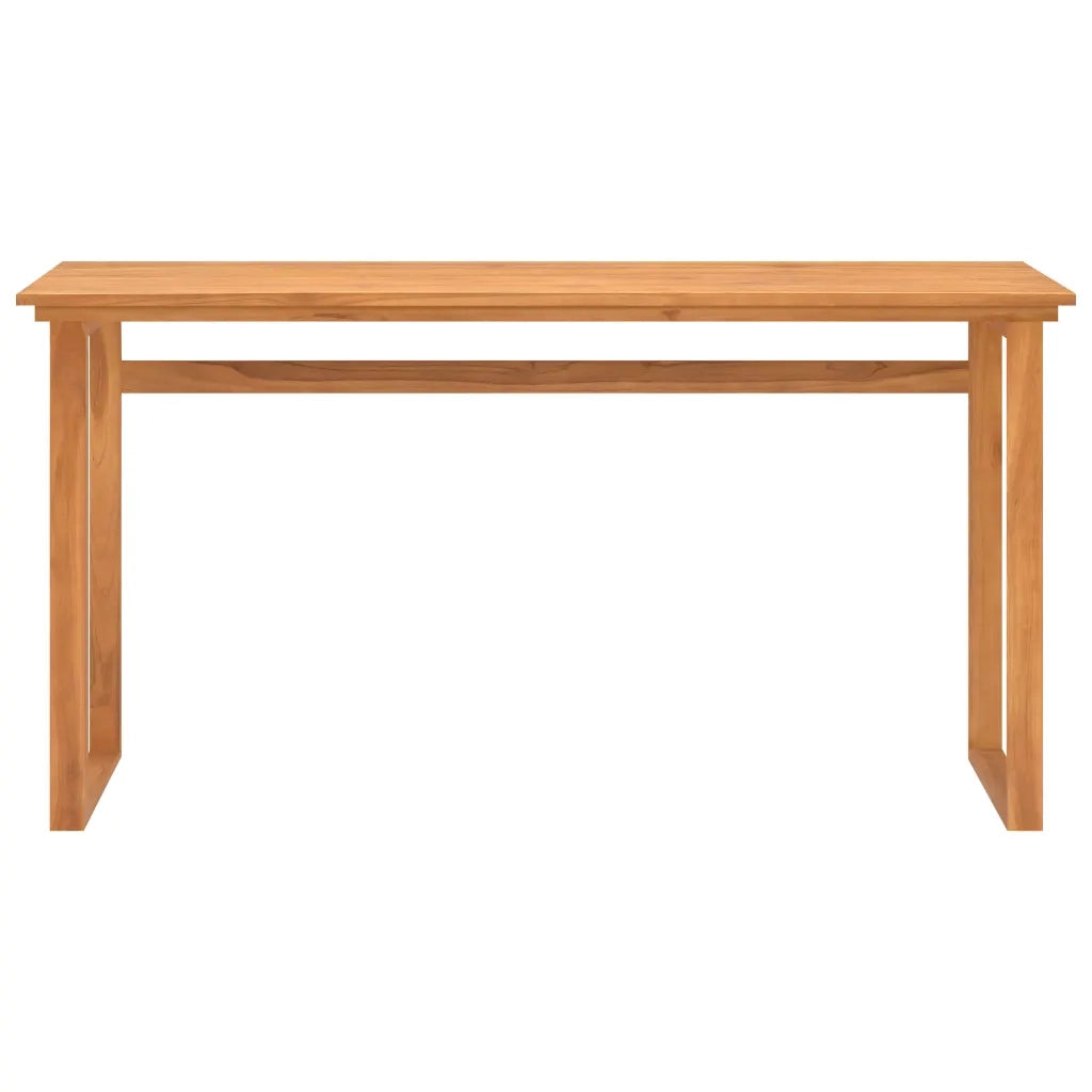 Scrivania 120x45x75 cm in Legno Massello di Teak cod mxl 57344