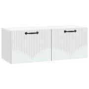 Mobile Porta TV da Muro Bianco 78,5 x 31 x 30 cm 899055
