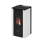 Stufa pellet cadel 7025039 cristal 7 up t2 white