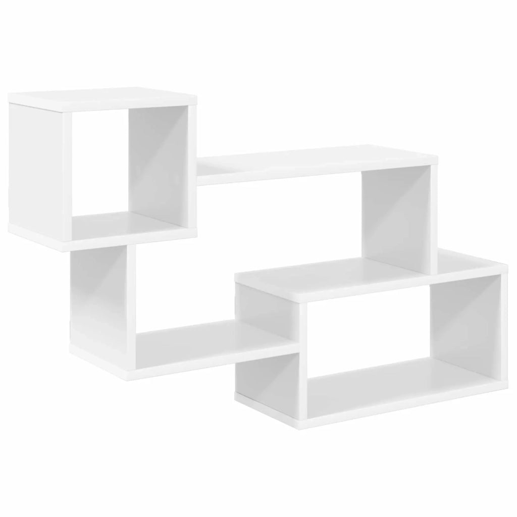 Mensola sospesa A parete Bianco 87 x 20 x 55 cm 8012092