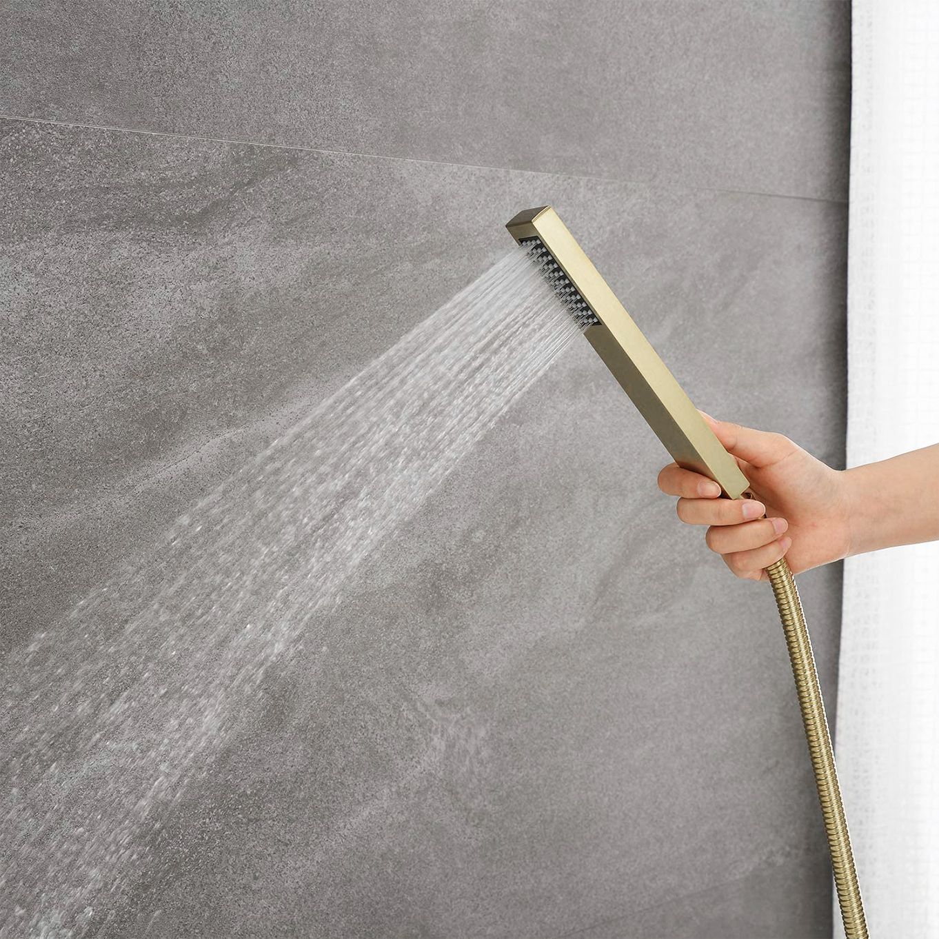 Rubinetto Da Vasca Rea Carat Gold Brush