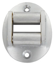12pz guidacinghia ovale in ottone finitura cromo satinato cod:ferx.121