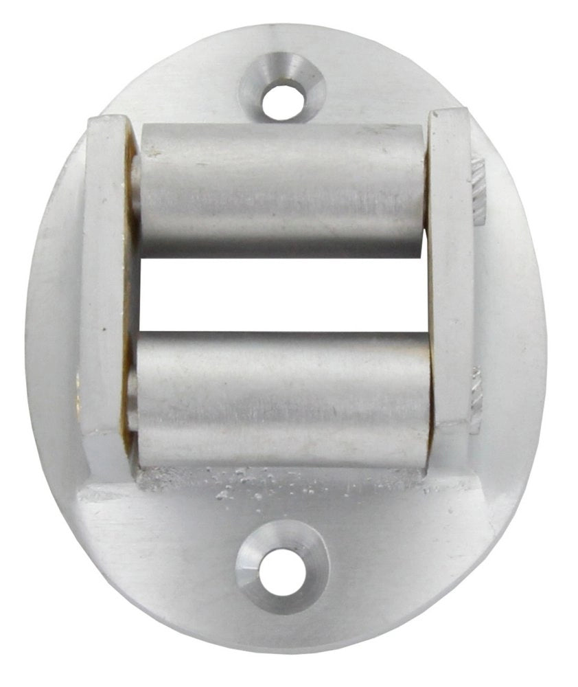 12pz guidacinghia ovale in ottone finitura cromo satinato cod:ferx.121