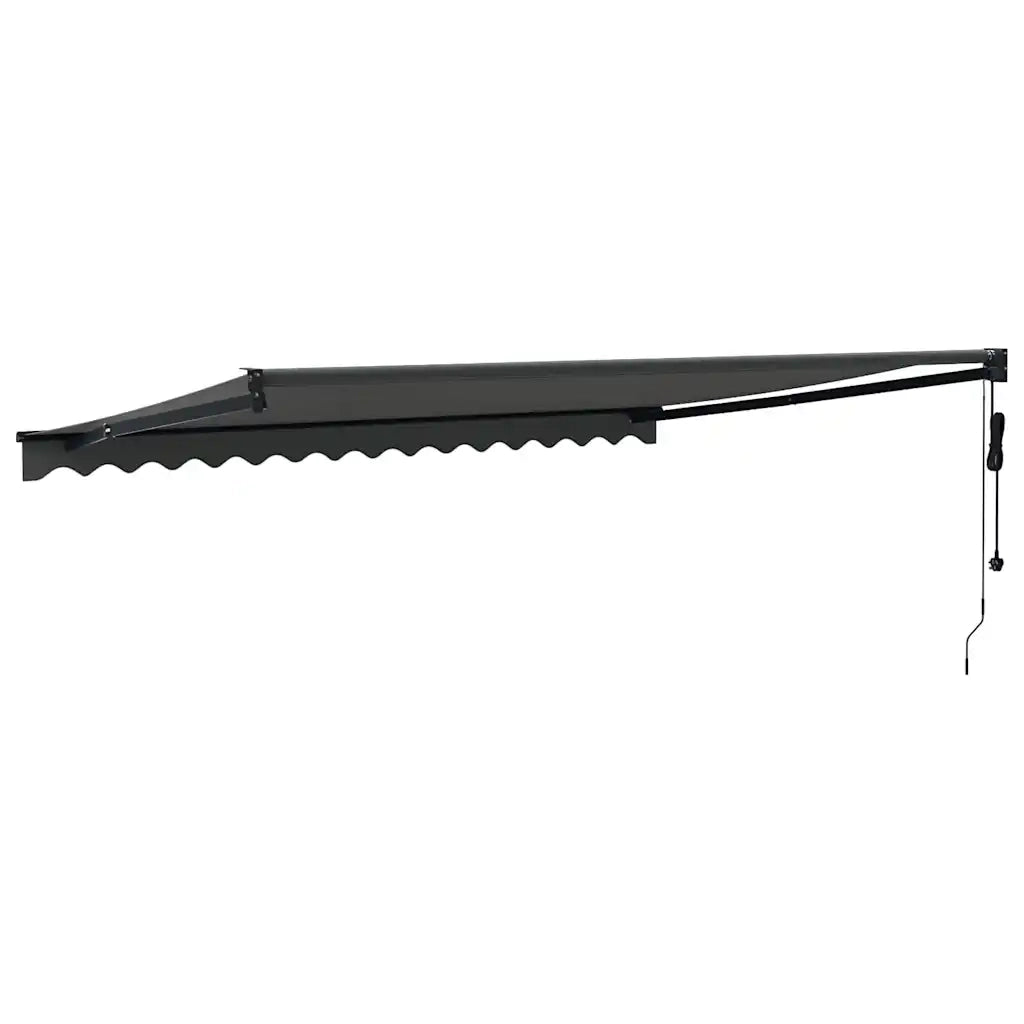 Tenda Sole Automatica Retrattile Antracite 4,5x3 m 3154514