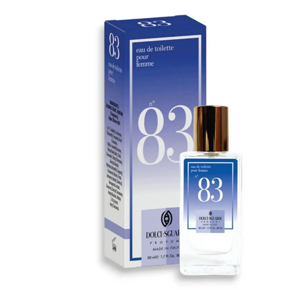 Trade Shop - Profumo Corpo Eau De Toilette Da Donna N°83 Da 50ml Fragranza Misteriosa Seducente 006103 -