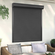 Persiana a rullo Antracite 130 x 140 cm Alluminio e poliuretano 42047072