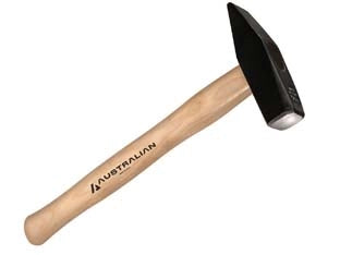 MARTELLO TEDESCO CON MANICO IN LEGNO- - gr.200 - manico mm.280 - 3 pezzi AUSTRALIAN