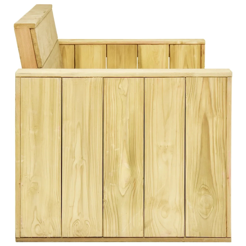 Panchina da Giardino | Panca da Giardino 179 cm in Legno di Pino Impregnato