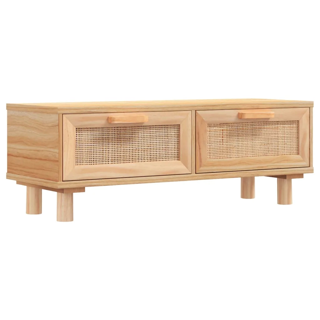 Tavolino Marrone 80x40x30 cm Legno Multistrato e Massello Pino 345623