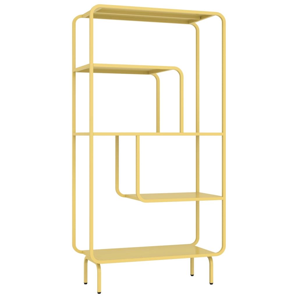 Console design in metallo giallo CAPUCINE