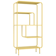 Console design in metallo giallo CAPUCINE