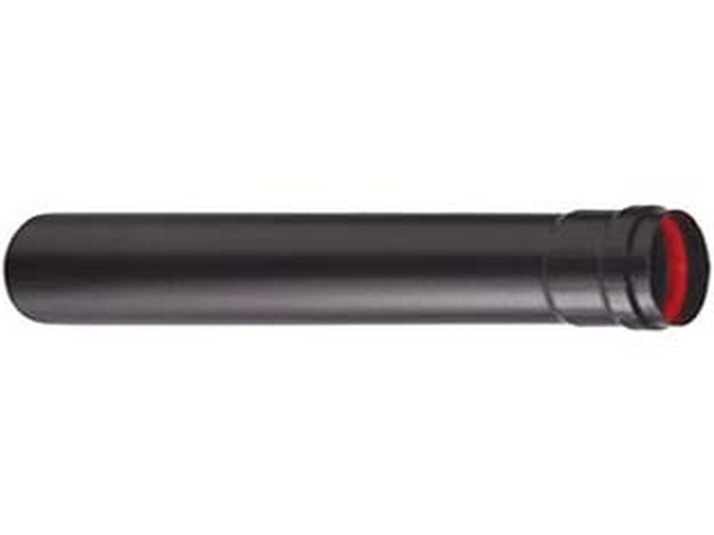 1pz tubo per stufe a pellet nero opaco "ala pellet aeternum" - ø mm.80x250h. cod:ferx.fer362320