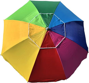 Ombrellone Spiaggia Con Trivella Diametro 200 Cm