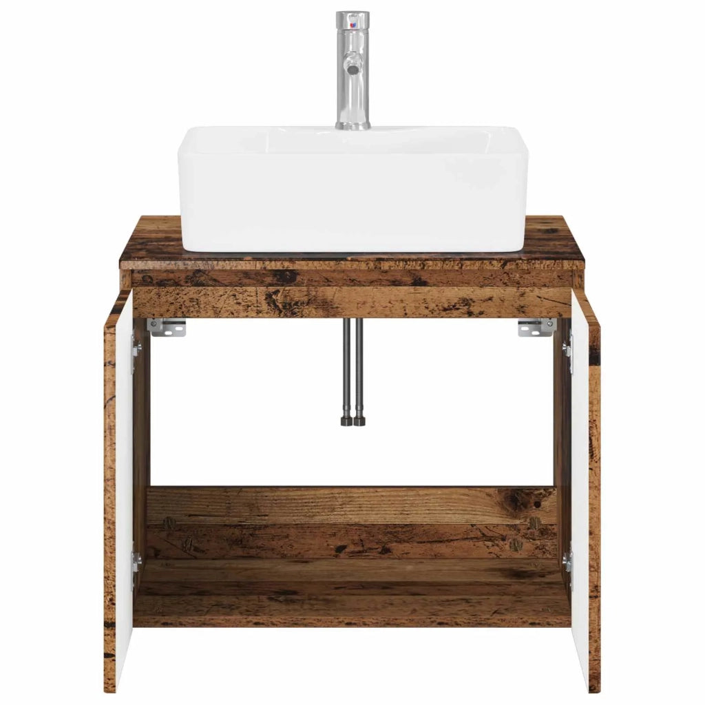 Set di mobili per il bagno Legno antico Legno ingegnerizzato 3404328