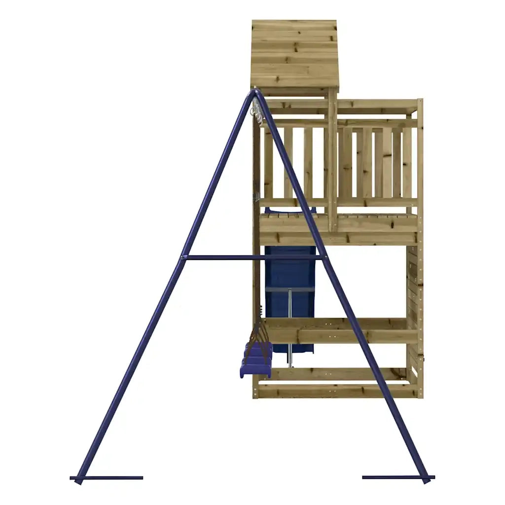 Set da Gioco da Esterno in Legno di Pino Impregnato 3156990