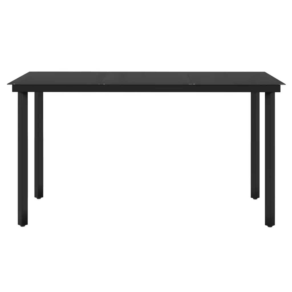 Set da Pranzo per Giardino 5 pz con Cuscini Marrone cod mxl 42213