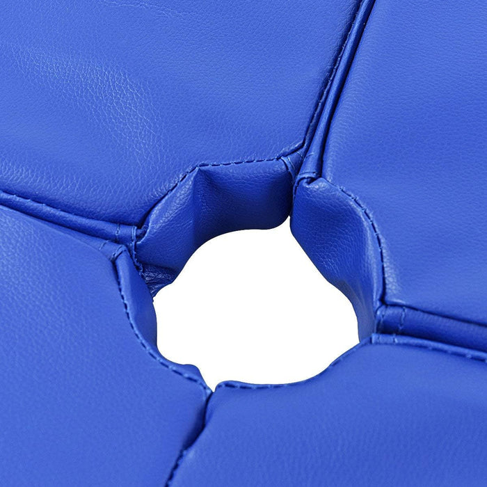 Tappetino per Pole Dance Pieghevole Tappeto per Palo da Danza Antiscivolo, Diametro 150 x 5 cm(Blu)