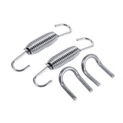 Vettore di scarico 65 mm - Flessibile a spirale - Acciaio inossidabile - Estremità rotativa - Accessori professionali - Durata prolungata - Veer