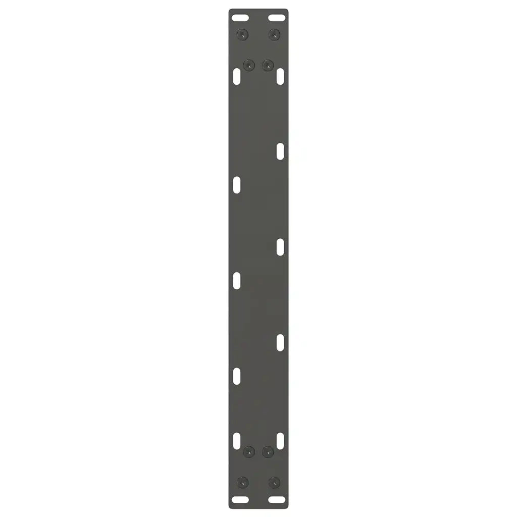 Gambe per Tavolino da Caffè Antracite 2 pz 60x(42-43) cm Acciaio 4013286