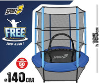 Tappeto Elastico Bambini Da Interno 3 Anni Da Giardino 5 Anni 180 cm fino a 400 diametro cm 2 Anni, Piccolo, Grande, Int