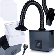 Estrattore di Fumi SR80 – Aspiratore di Fumi 80W | 160 m³/h, 99,97% Filtrazione | Tubo 0,75 m