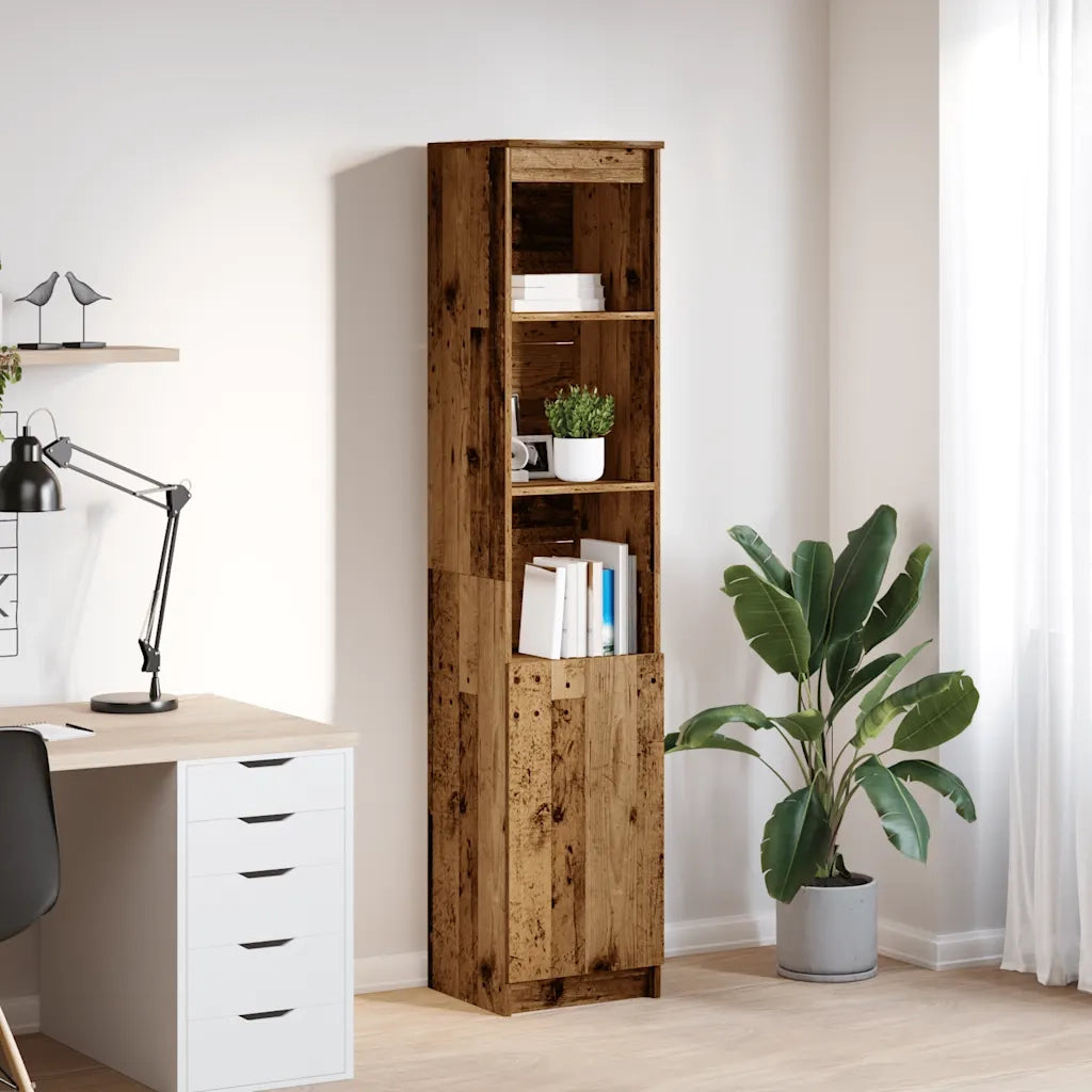 Credenza Legno Antico 37,5x35x180 cm in Truciolato 861677