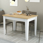 Heli, Tavolo Fisso 6 Posti, 72x110x75h cm Bianco