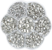 Kit di strumenti per applicazione Hotfix - Pietre in vetro - 7 dimensioni 15mm-48mm - Decorazione DIY - Alta luce e alta qualità