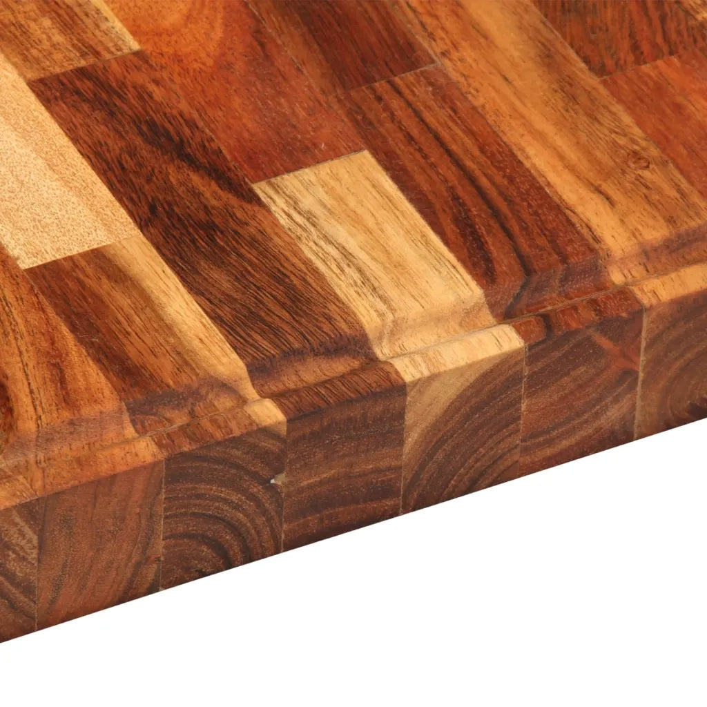 vidaXL Tagliere 30x21x4 cm in Legno Massello di Acacia