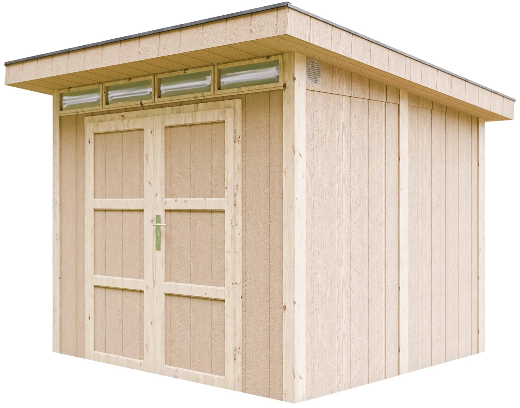 Casetta da giardino 5,9m?² - L279xL293xA237 cm - giardino casetta TIMBELA M903AB