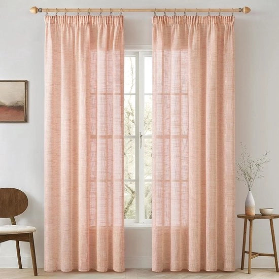 Gordini pronti all'uso con ganci - Tende pronte da appendere - Tende intermedie - Tende oscuranti - Camera da soggiorno - Camera da letto - Decorazione per finestre - Casa - Arredamento interno