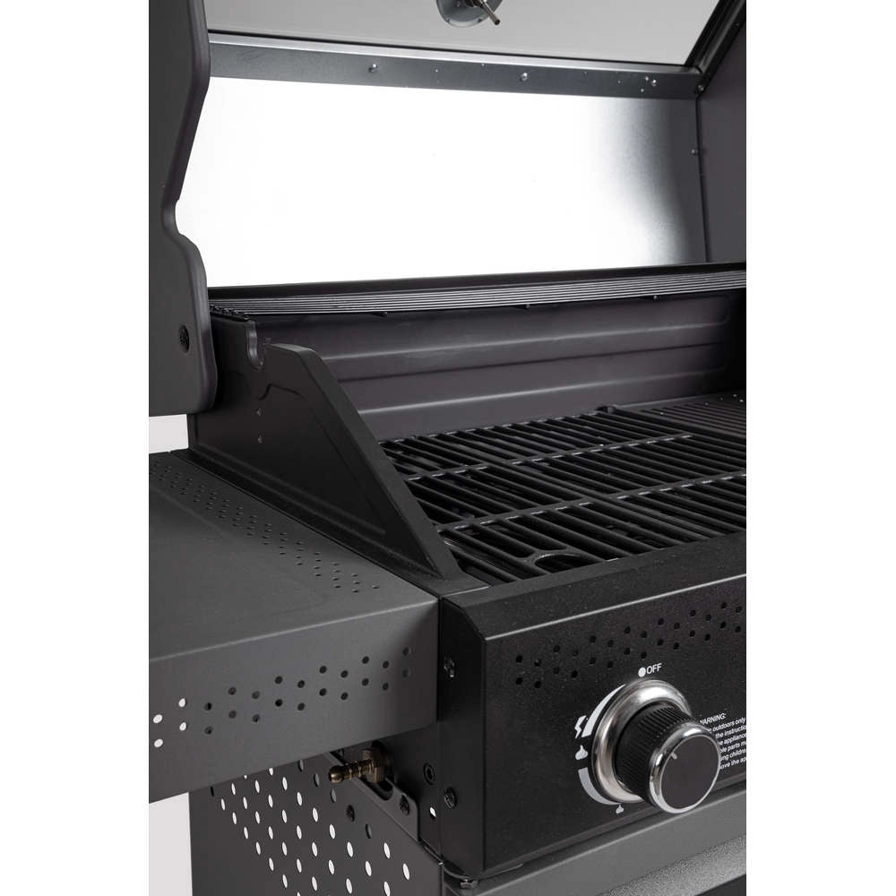 Barbecue a Gas 5 Bruciatori e Fornello Laterale Aleandro Bizzotto