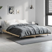 Giroletto senza Materasso Rovere Sonoma 140x190cm in Truciolato 832280