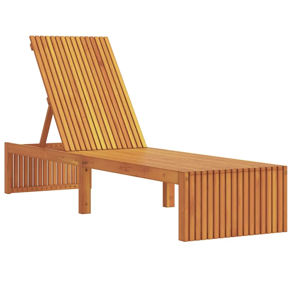 Lettino da sole Olio Naturale 200 x 55 x 94 cm 4108114