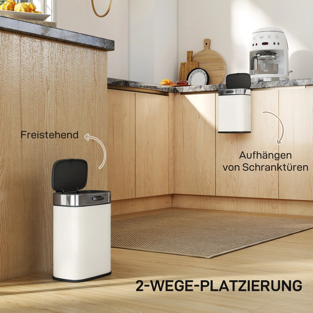 Cestino 5 L ¨C zephmum ¨C Acciaio Inossidabile Cremewei?