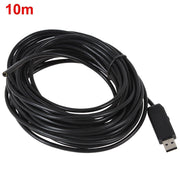 Trade Shop - Endoscopio Usb Telecamera Flessibile 4 Led 10mm 10 Metri Impermeabile Sonda -